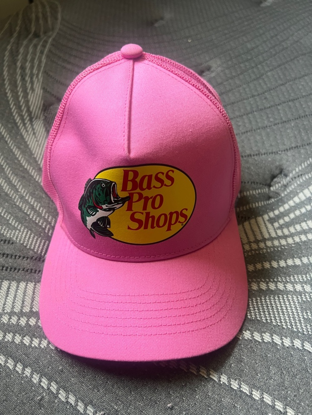Bass Pro Shops Hot Pink Logo Trucker Cap